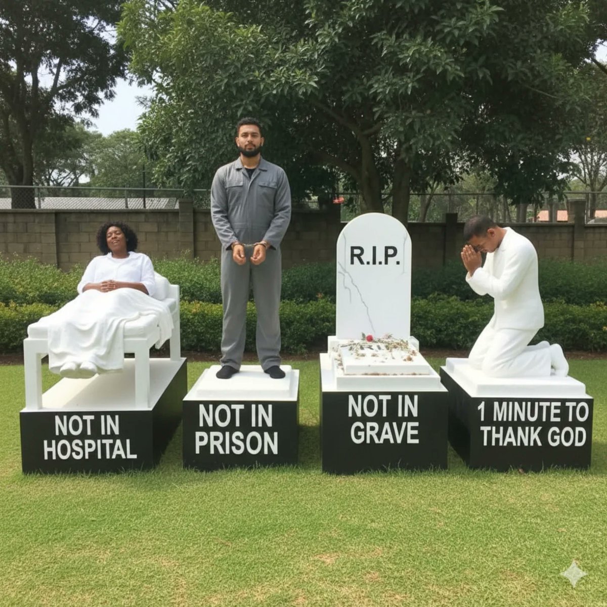 Be thankful to God. Alwayyyyyyys.