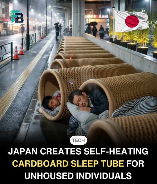 7DayStartups's tweet photo. In urban Japan, designers have explored lightweight shelter concepts that unfold from compact rolls into insulated sleep tubes for unhoused individuals. At first glance, the object appears ordinary, disposable. But when unwrapped, it expands into a full sized protective tube.. https://t.co/OX66SxOUVO