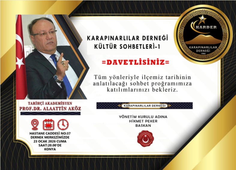"KARAPINAR TARİHİ" Prof. Dr. Alaaddin AKÖZ youtube.com/live/m01HEdLoW… <a href="/YouTube/">YouTube</a> aracılığıyla