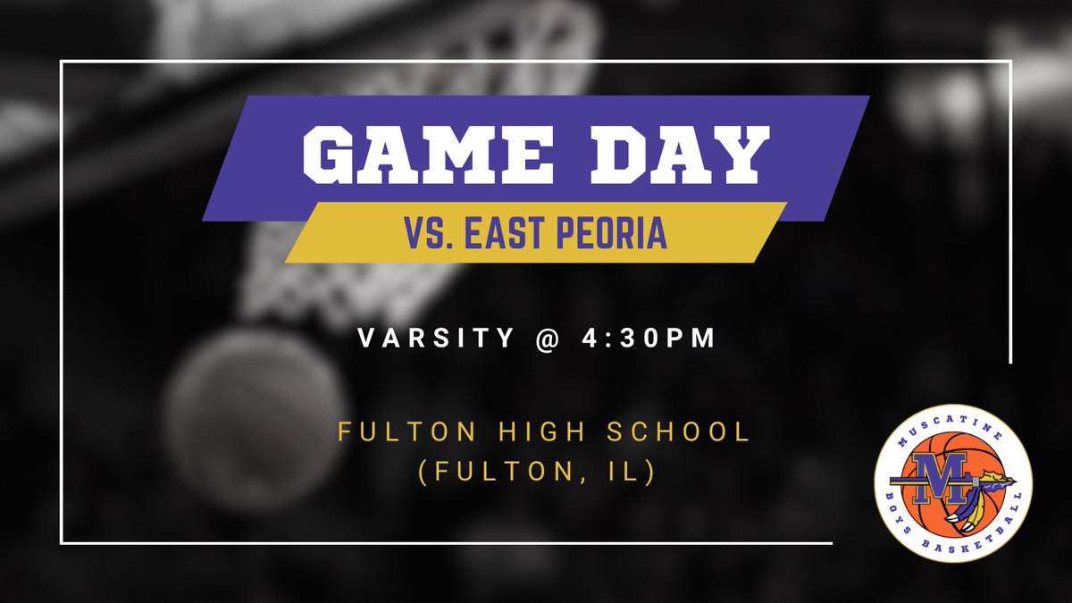 MuskieBoysHoops's tweet photo. Saturday game day! We’re playing East Peoria in the Eric Ottens Shootout in Fulton, IL today. Join us for the game live or stream it while you’re staying warm at home https://t.co/mvo60wMfSi https://t.co/mYmPfTSIbl