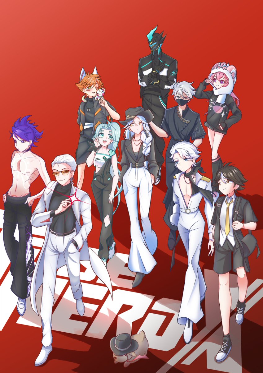 I've been drawing this art since November. It was like torture, but I liked the result 😊
#凸变英雄X #ToBeHeroX #TBHX