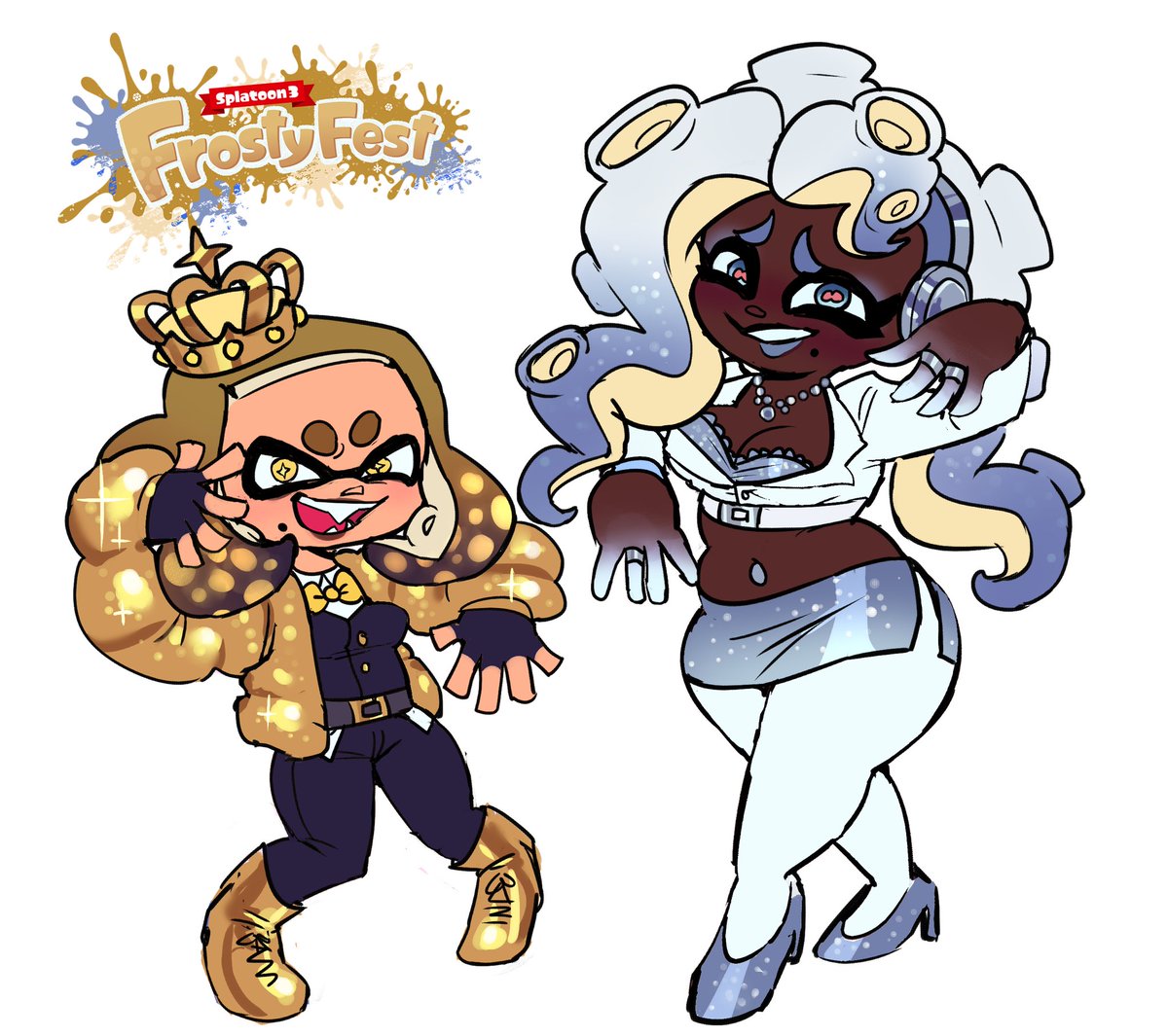 Frosty Fest OTH 👑🖤🤍🎧 they're really hammering in that opposites attract theme here