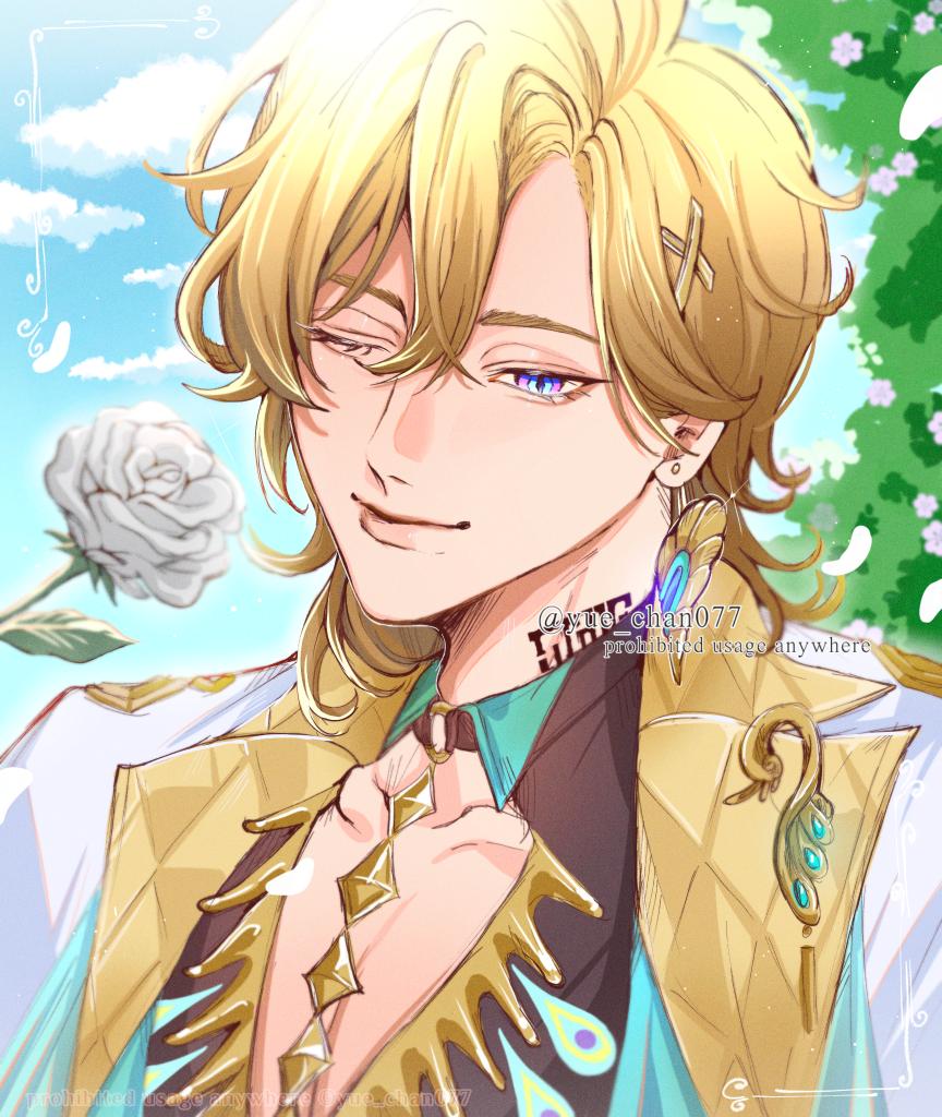 _YUEdono_'s tweet image. #HonkaiStarRail #Aventurine #崩壊スターレイル #AventurineHSR #アベンチュリン
Aventurine 🦚🌹