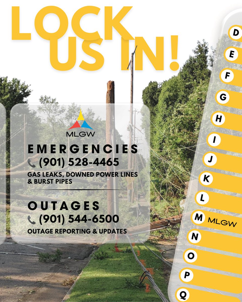 All #MLGW systems are operating normally. Please continue to follow winter safety tips and drip your faucets. Let us know if you see any downed lines or other emergency situation, or if your power goes out. Stay warm. Stay safe.