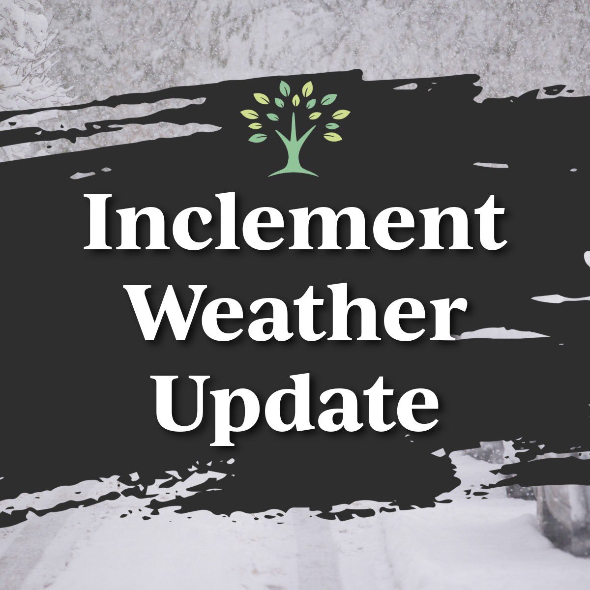 Due to wintry conditions that raise concerns about the safety of our people, all in-person services for this Sunday (January 25) are canceled.

Instead, everyone is invited to join us online at 10:00 AM on all of our platforms 
Have a great weekend and stay safe, everyone! 🧊 ❄️