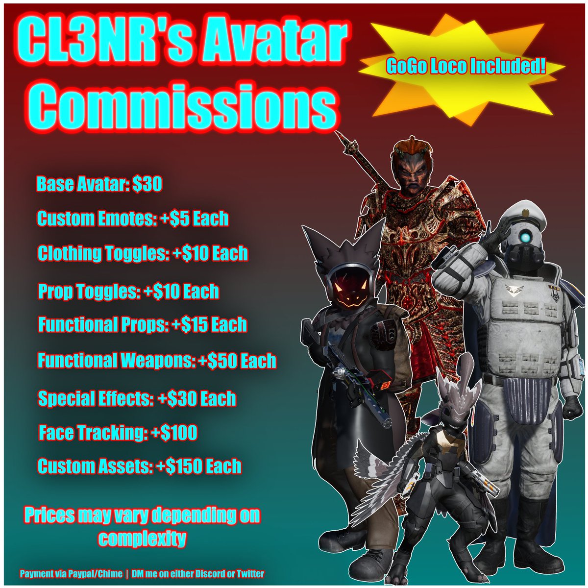 CL3NR c2 (Comms Closed) tweet media