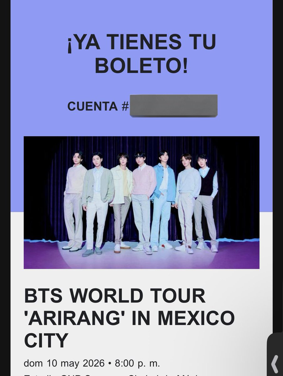 nana is seeing bts!! tweet media