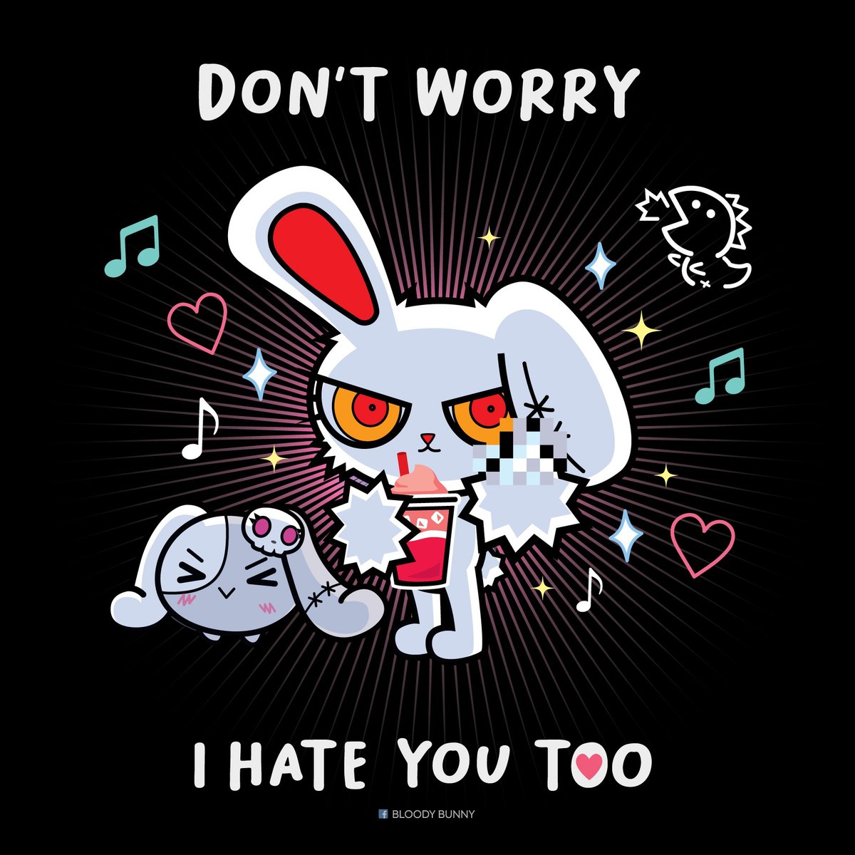 bloodybunny's tweet photo. I HATE YOU TOO‼

#bloodybunny #2spotstudio
#character #bunny #hate #hateyou
#characterart #characterdesign https://t.co/ppV01SKaWx