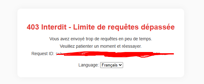 pas le SDF qui me met en prison