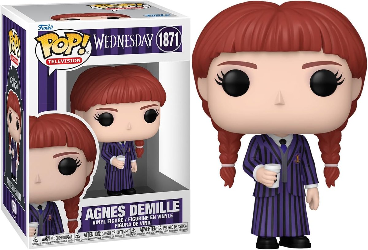TeamPopFr's tweet photo. 🖤 Wednesday – Agnes DeMille en Funko Pop 🖤
👉 Gardez l'œil ouvert sur Team Pop Fr : https://t.co/wTDeHsIY2m
#Wednesday #TeamPopFr #AgnesDeMille #FunkoPop #Netflix #PopVinyl #Addams #CollectionFunko https://t.co/T2dngfaNPJ