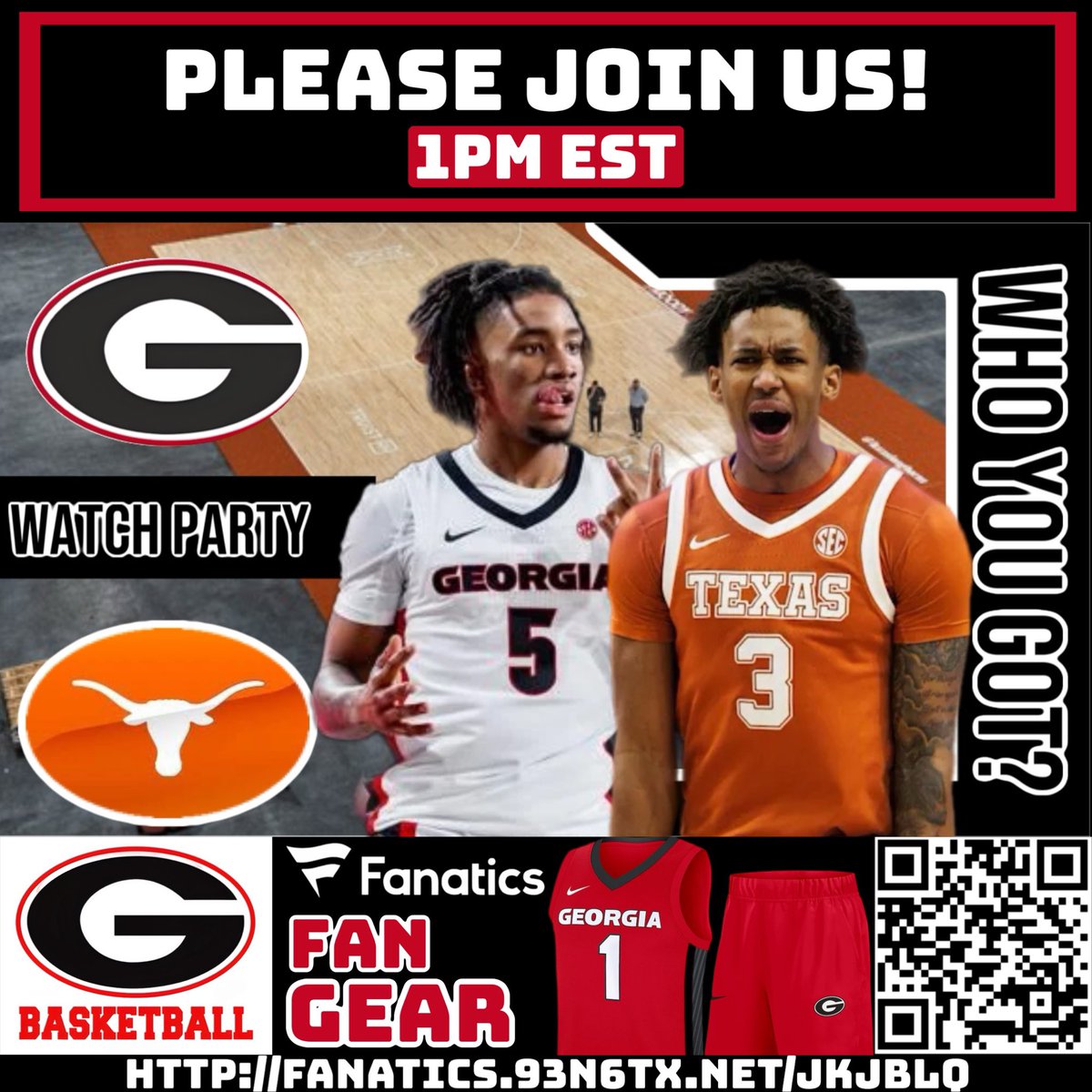 Please join us at 1pm est for the #georgiabulldogs #CollegeBasketball #GoDawgs #TheDixonWay Georgia Bulldogs vs Texas Longhorns | Live Play by Play Stream | #sec #b... youtube.com/live/30w0o6iQU… via <a href="/YouTube/">YouTube</a>