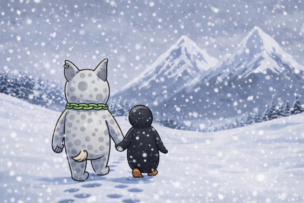 Pepe’s dog $Zeus has its eyes on the mountains. 🏔️🐕
Generational wealth lies beyond them , built through patience and the cold walk when others quit.
We’re not stopping here.
 While others panic, we keep building . 
  Conviction pays. 💎🚀