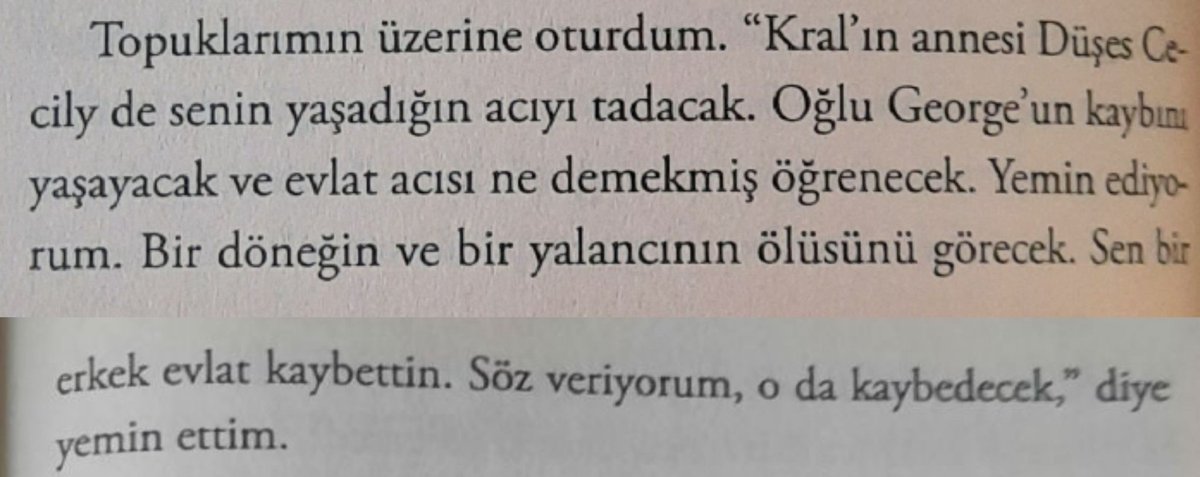 a son for a son 🔥✍️🏻
•📚Beyaz Kraliçe~Philippa Gregory