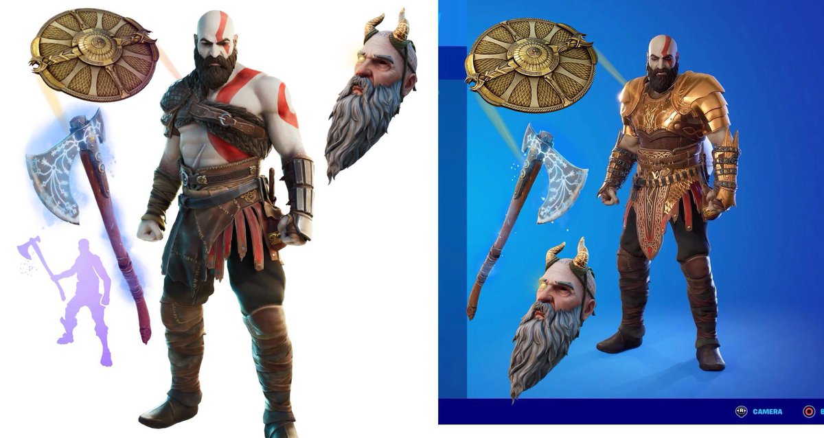 Kratos gonna 100% come back since FORTNITE wanna do 100+ gaming legends collab each year 👀