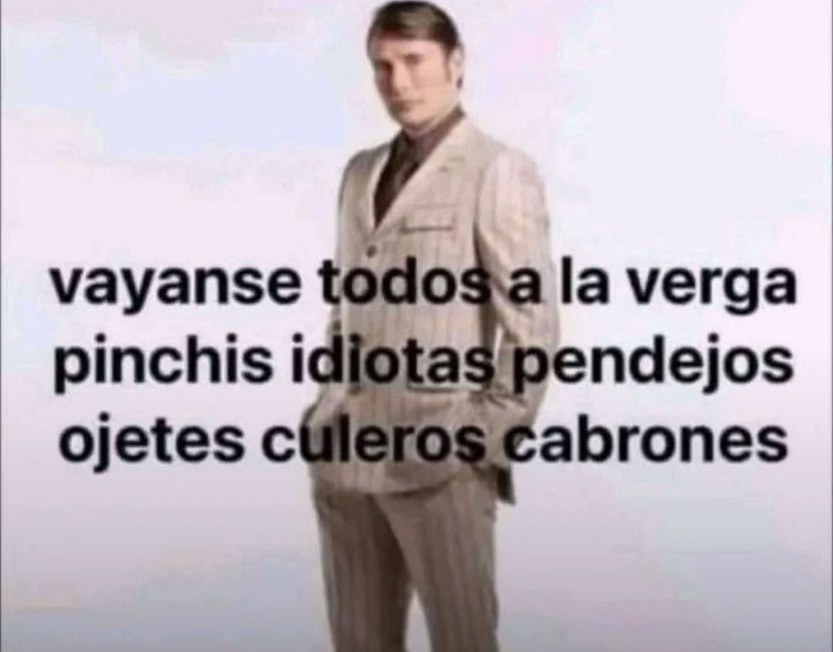 Hannibal when they took away his bathroom in his cell