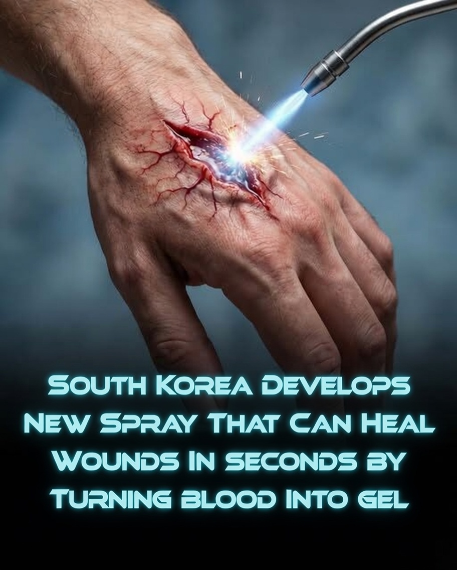 Researchers at the Korea Advanced Institute of Science and Technology (KAIST) have created an innovative spray-on powder called AGCL that can stop severe bleeding in about one second.

This powder, made from safe, natural ingredients like alginate, gellan gum, and chitosan,