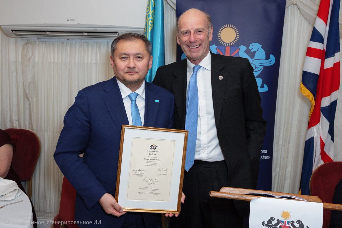 The British-Kazakh Society tweet media