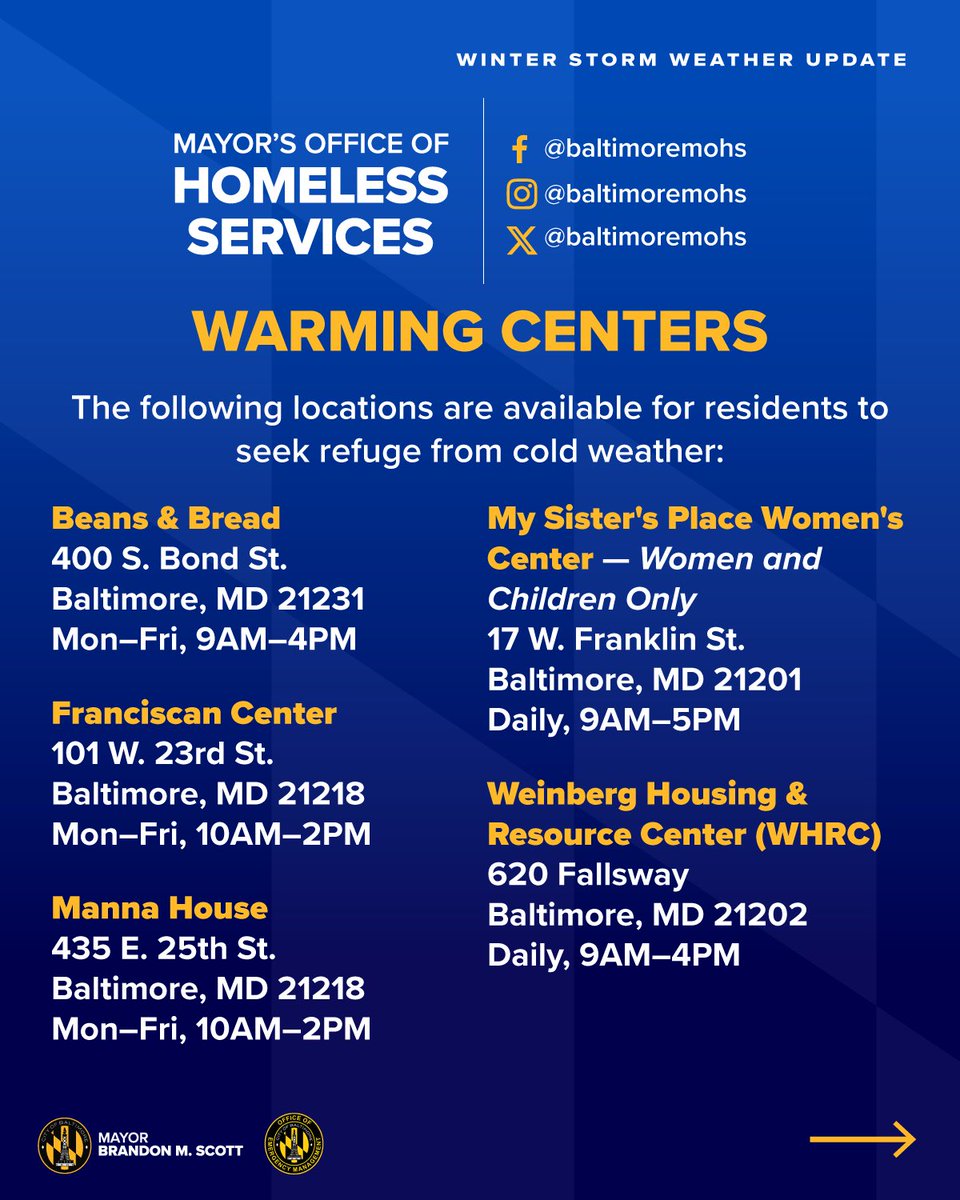 Baltimore City OEM tweet media