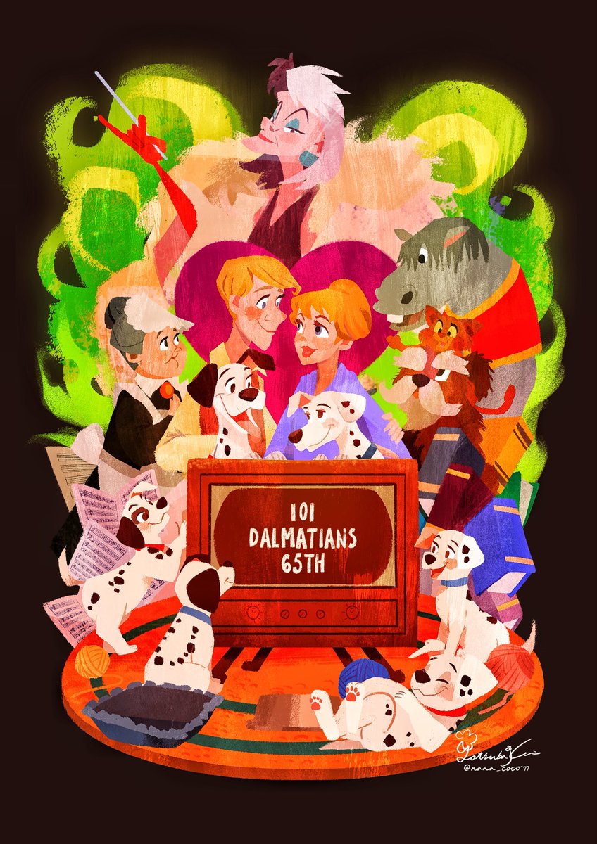 101匹わんちゃん 65周年!! おめでとう〜!!!!!