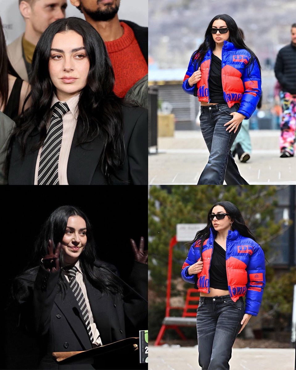 Charli xcx at the 2026 Sundance Film Festival.