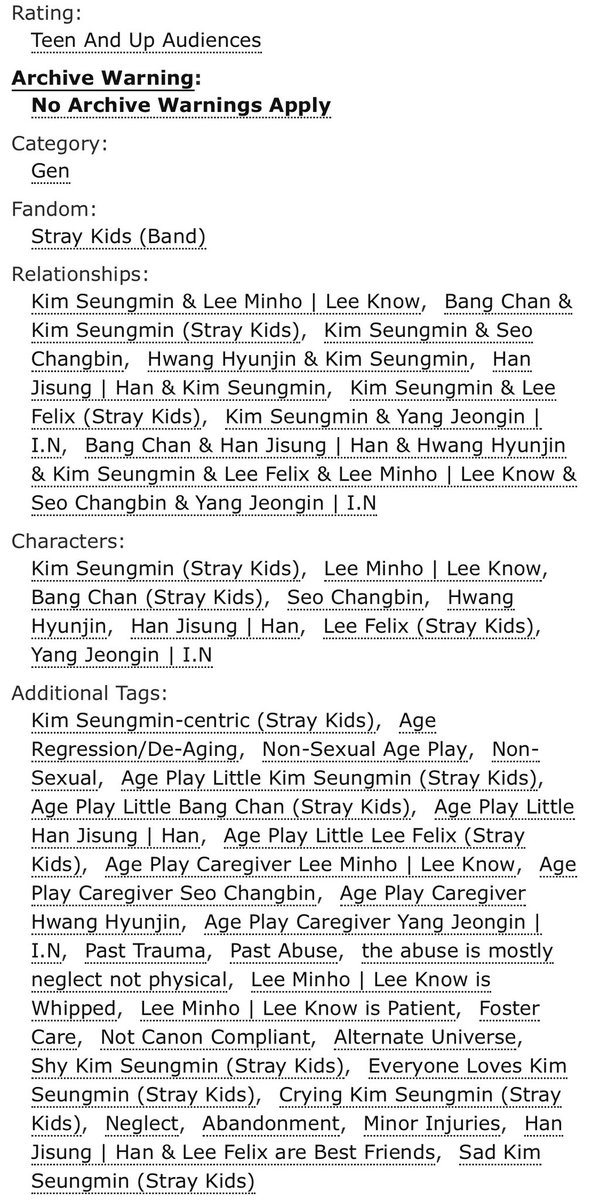 Learning to Trust Again 

🌼ch 5
🌼sfw
🌼🐶-centric littlespace
🌼5k, 26.5k total 

archiveofourown.org/works/75193631…