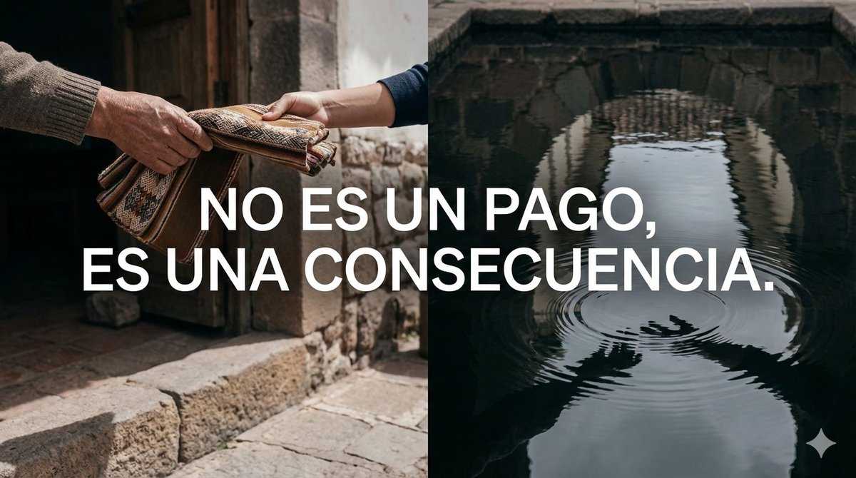 Dejemos de ver la reciprocidad como una transacción. No es "yo te doy para que tú me des". Es la consecuencia inevitable de quienes somos y cómo actuamos en sociedad.
titoastudillosarmiento.blogspot.com/2026/01/recipr…