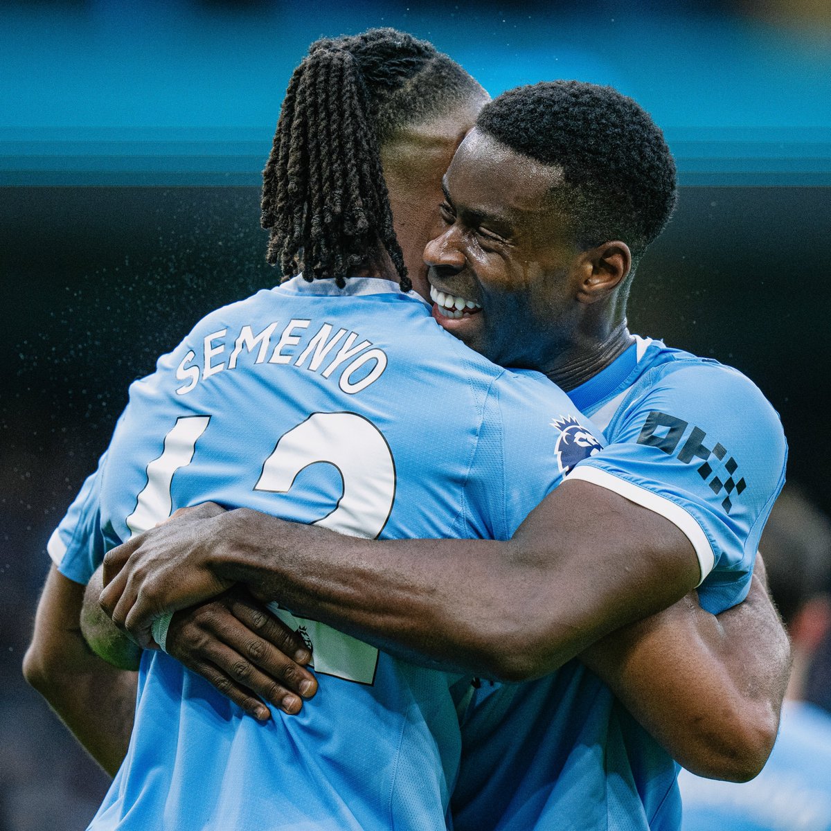 Antoine Semenyo, Marc Guehi. Manchester City. 🩵