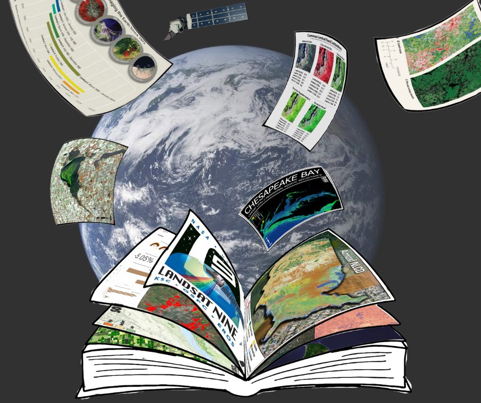 USGS EROS tweet media