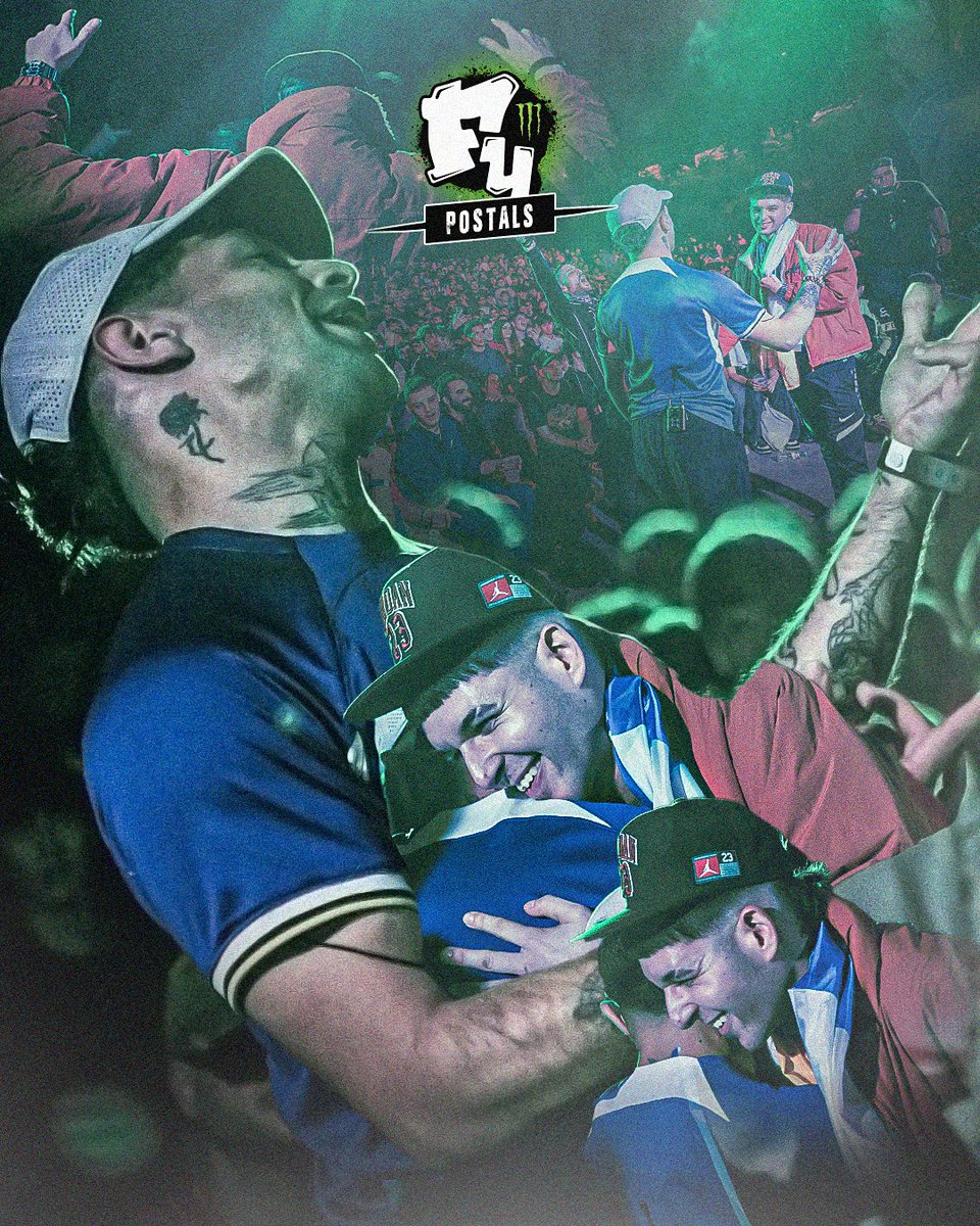 FU POSTALS #5 📷

🎤: Fabiuki y Teorema 🇨🇱
📌: Barcelona, España
🏟️: Anfiteatro de Roquetes
⚔️: FU III

🎨: <a href="/roiphobia/">roi</a>