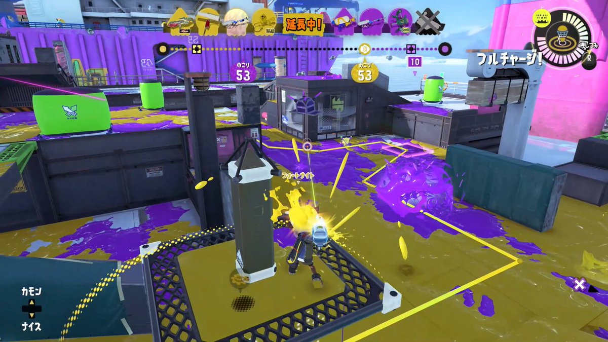 ratarurra's tweet photo. 今日のヤグラチャレンジ🏆
#NintendoSwitch2 #スプラトゥーン3 #52ガロン #ホットブラスター #NZAP85 #リッター4K https://t.co/Wwxiz0ll5u