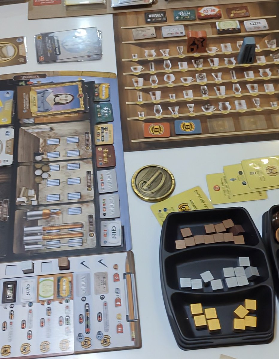 Designoutsight's tweet photo. Distilled - A thematic wine and spirits making game that is beautifully designed and produced. I really enjoyed the cards "distilling" process and the aging surprises. Definitely a game I would like to play more! https://t.co/Qjj4pAWDph