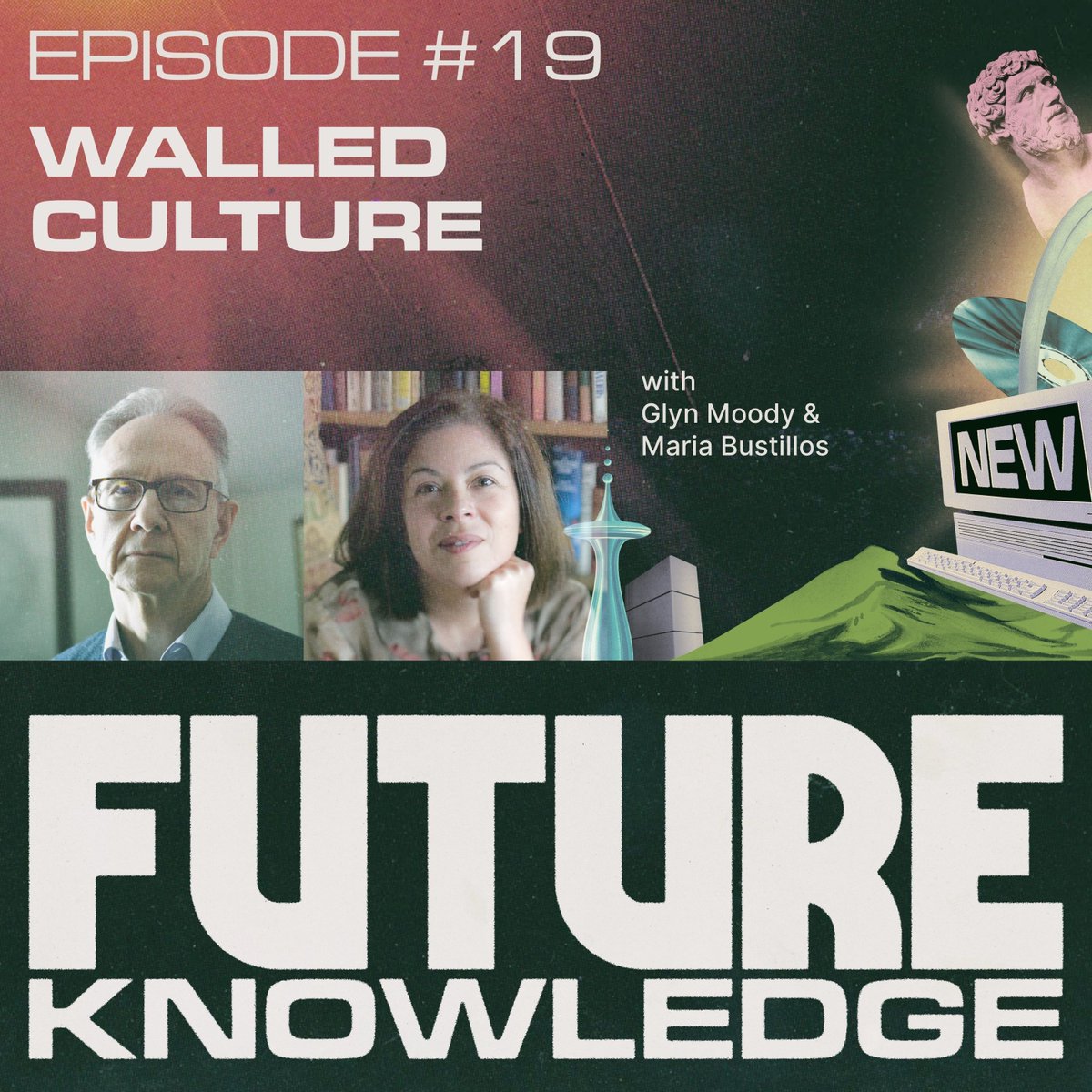 internetarchive's tweet image. Copyright laws built for physical scarcity now wall off digital culture. 🧱💾

Glyn Moody explains the mechanics of these “walls” on the Future Knowledge #podcast in WALLED CULTURE, with Maria Bustillos joining the discussion.

🎧 Listen ➡️ futureknowledge.transistor.fm/episodes/walle…

#Libraries
