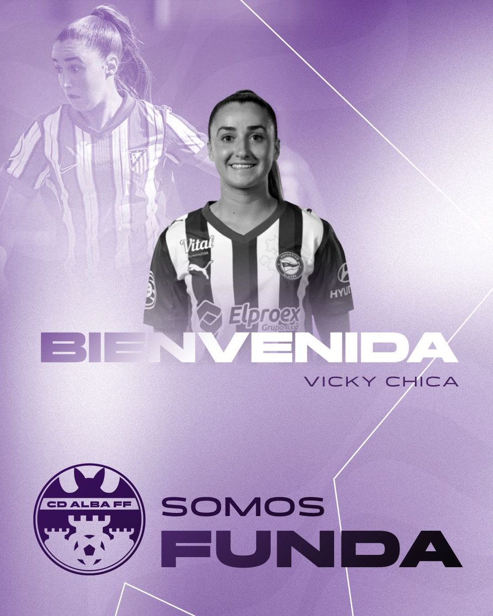 Acuerdo con el <a href="/AlavesFem/">Deportivo Alavés Gloriosas</a> para la cesión de Vicky Chica al CD Alba FF🤍

📲 | albacetebalompie.es/noticias/vicky…