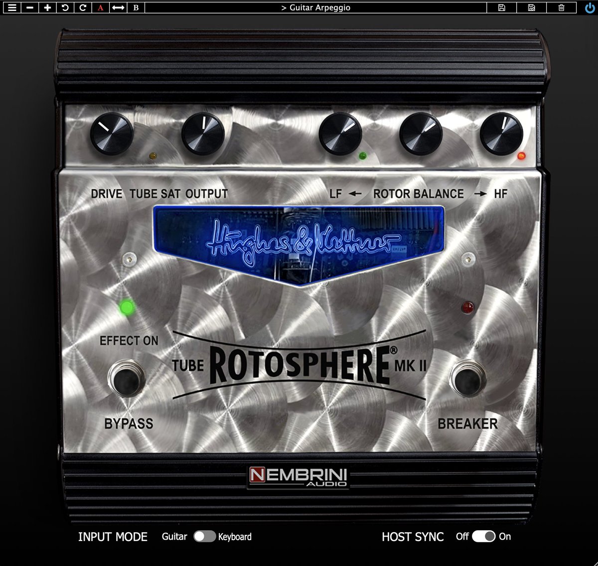 the Nembrini Audio-H&amp;K Rotosphere- is on sale 🎛️

🎸🎚️🤓👉 tinyurl.com/nbrcuzes  

#plugin #recording
