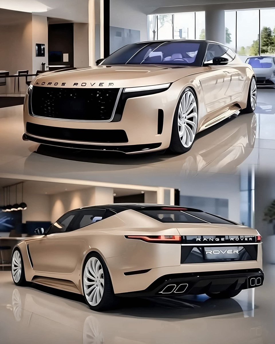 I think this Range Rover Sedan would be a hit.🔥
What do you think?🤔
