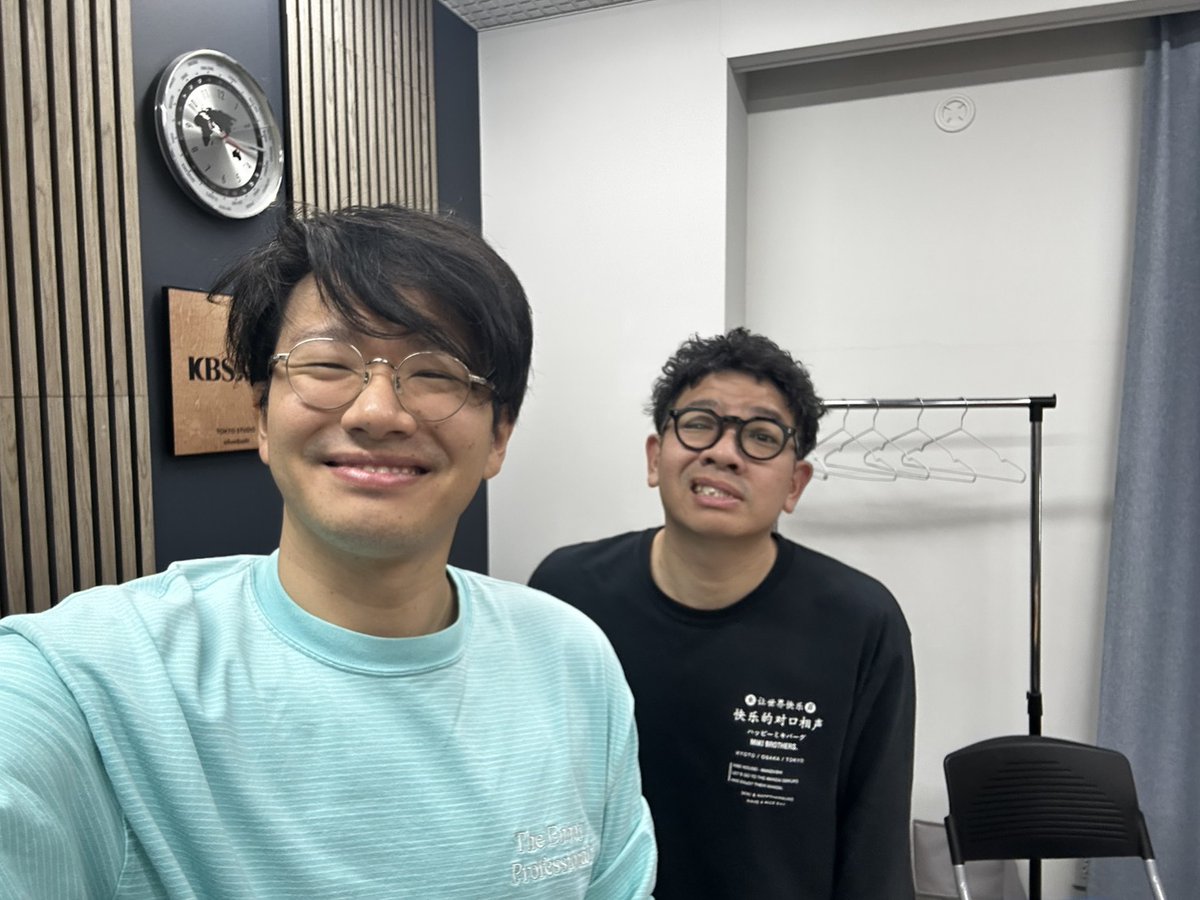 #兄弟でんぱ
今日もお昼13時から⚡️⚡️

亜生がついた優しい嘘
生粋の最年少老害昴生
福袋ルール
100万円あったら何する

ぜひお聴きください！！

📻radiko.jp/share/?sid=KBS…