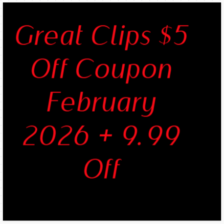 Great Clips Coupon April 2026 = $5 / 9.99 Off tweet media