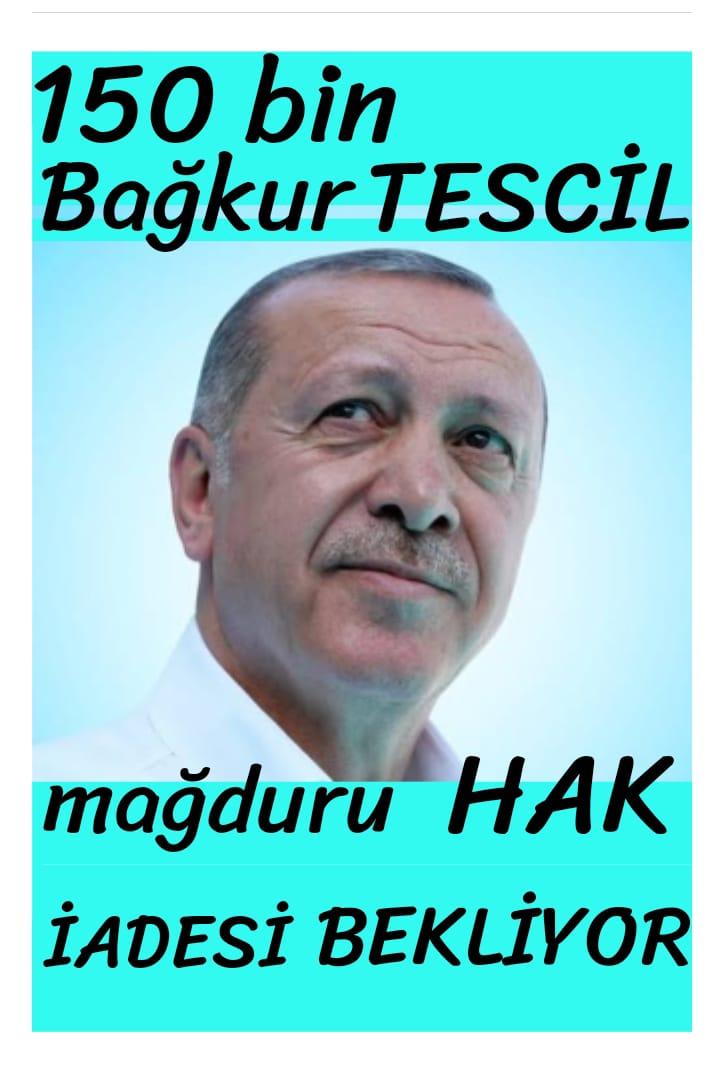 <a href="/BAGKURDERNEGI/">(BAĞ-DER) BAĞKUR VE EMEKLİLERİ DERNEĞİ</a> <a href="/Mehmet2070874/">bağkur tescil</a> 🏅 Ahilik onuru esnafındır! Bağ-Kur tescil onuru kırıyor. 2000 öncesi haklar Geçici 18. maddeyle yeniyor. İade! <a href="/MvDrHasanArslan/">Dr. Hasan Arslan</a> <a href="/MvSuleymanOzgun/">Süleyman Özgün🇹🇷</a> <a href="/mvalitemur/">Ali TEMÜR</a> 
<a href="/RTErdogan/">Recep Tayyip Erdoğan</a> <a href="/Akparti/">AK Parti</a> <a href="/herkesicinCHP/">CHP 🇹🇷</a> <a href="/isikhanvedat/">Prof. Dr. Vedat Işıkhan</a> <a href="/TBMMresmi/">TBMM</a> 

#BağKurTescilMağdurları #EsnafHakİstiyor #AhilikHaftası