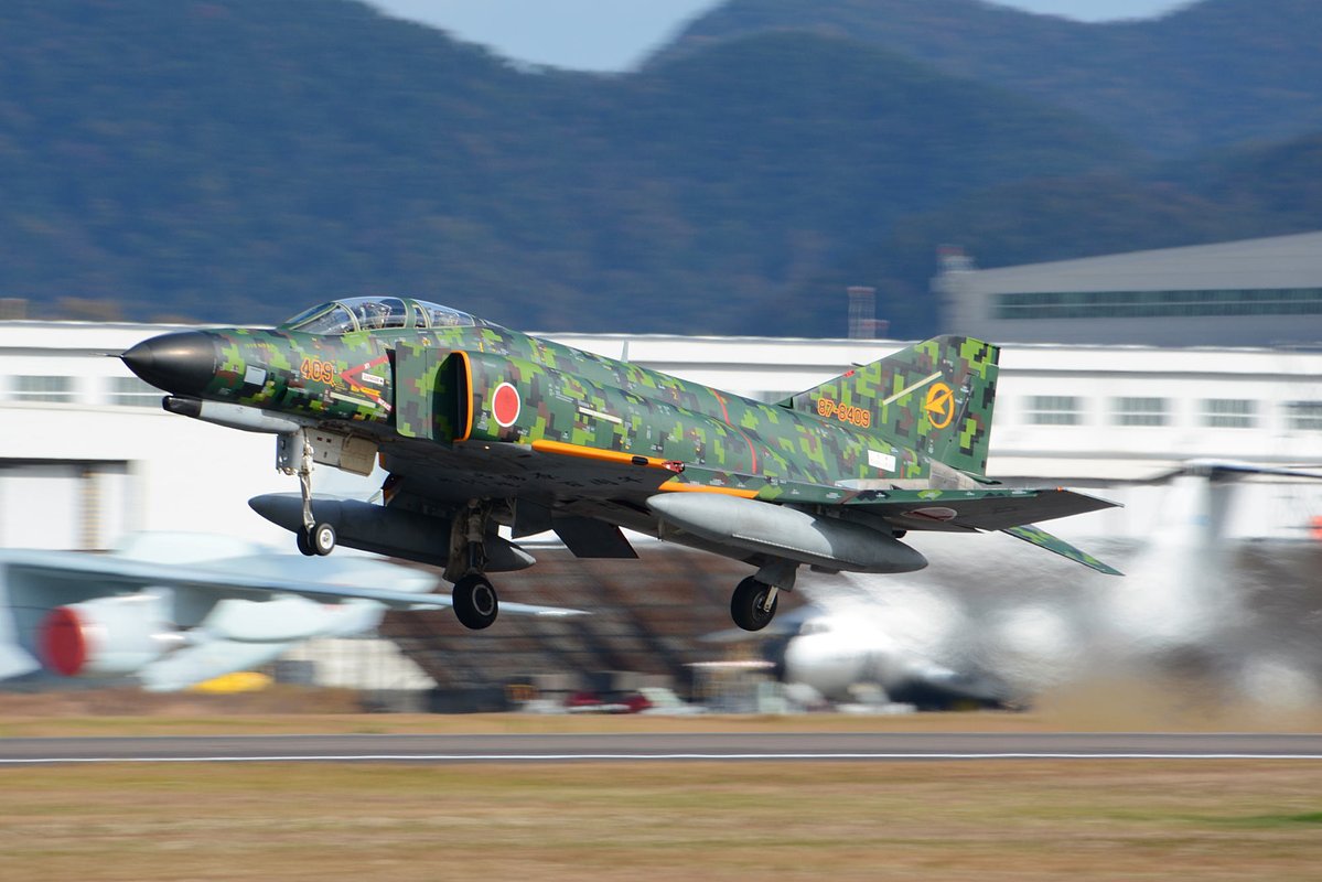 意味はないけど、懐かしい画像をはってみたくなった。 ＃ファントム ＃岐阜基地