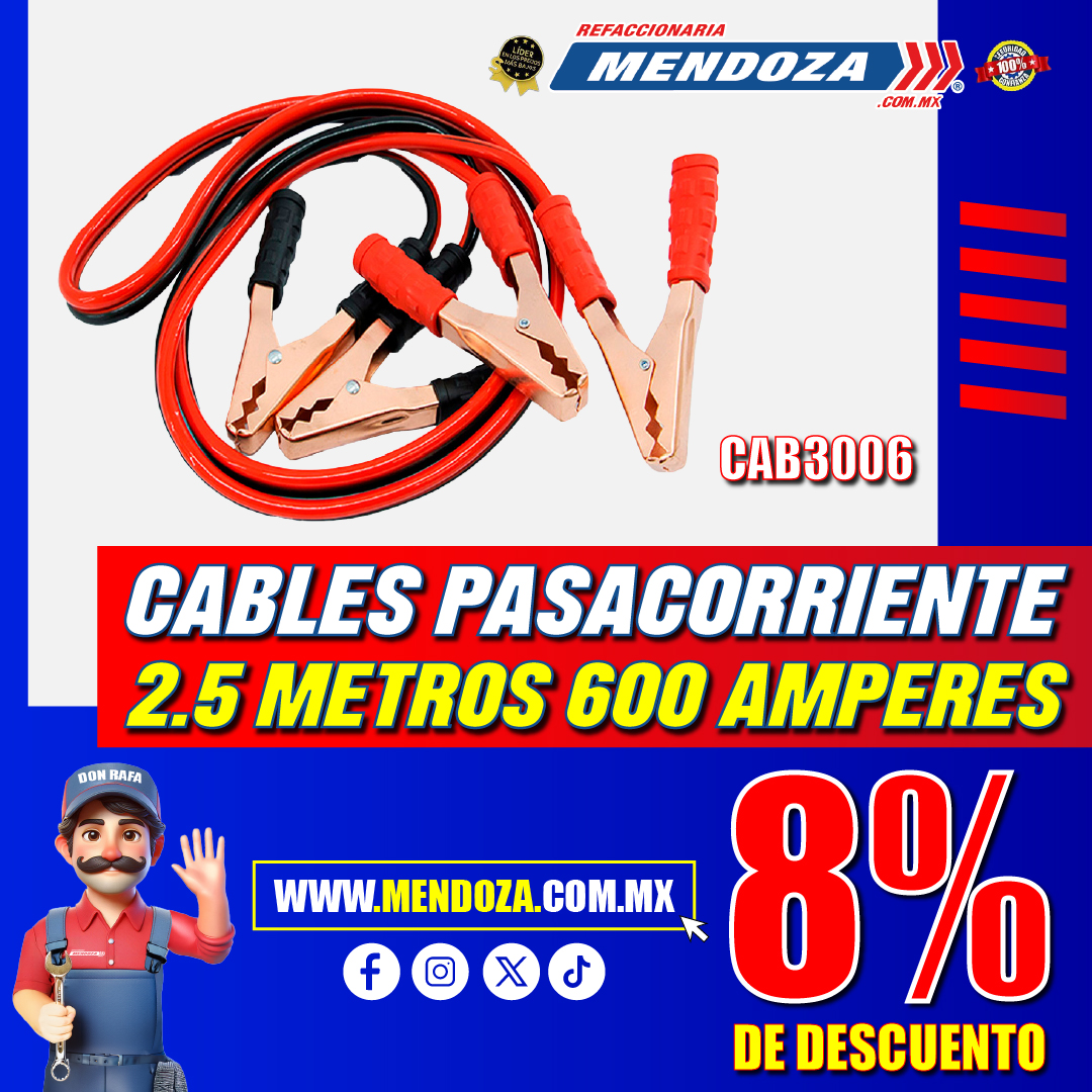 Refa_Mendoza's tweet image. 🔋⚡ ¡Que una batería descargada no te detenga!
Entra a mendoza.com.mx y llévate tus cables pasacorrientes y arranca sin complicaciones. 🚗

#Refaccionariamendoza #YoSoyMendoza #cables #pasacorrientes #autos #carros #motos #descuentos #promociones #Parati