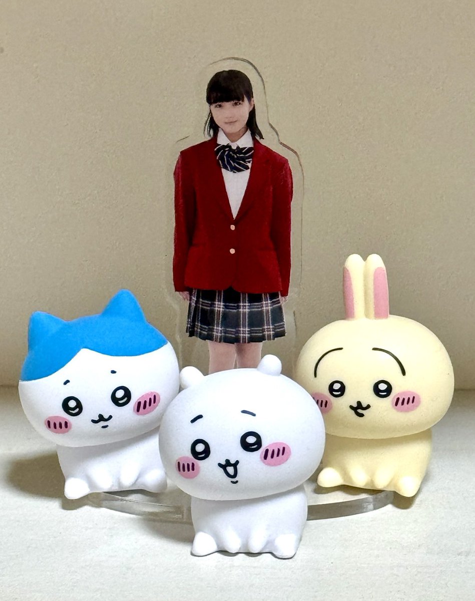 aidawayo09's tweet image. 奈保ちゃんが大好きなちいかわちゃん達と奈保ちゃんを並べてみた🤗
@natchan_sho_wa