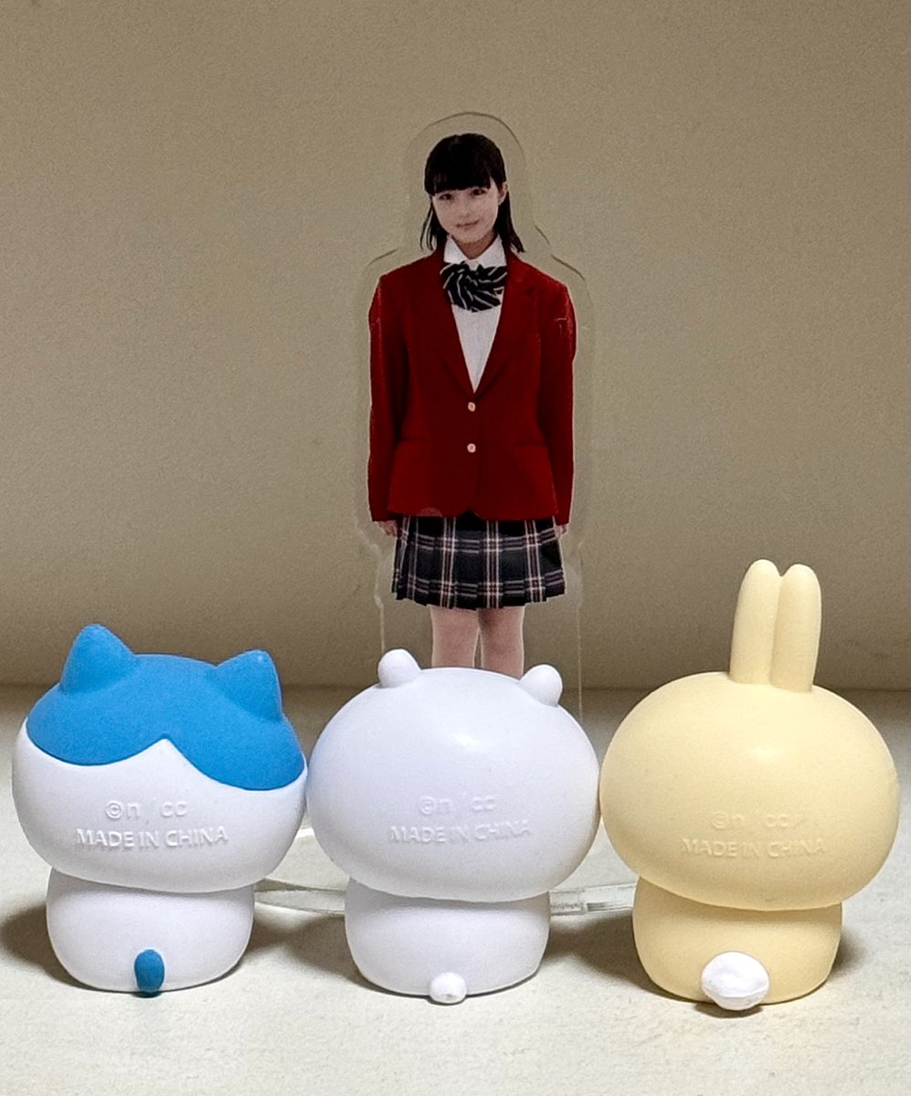 aidawayo09's tweet image. 奈保ちゃんが大好きなちいかわちゃん達と奈保ちゃんを並べてみた🤗
@natchan_sho_wa