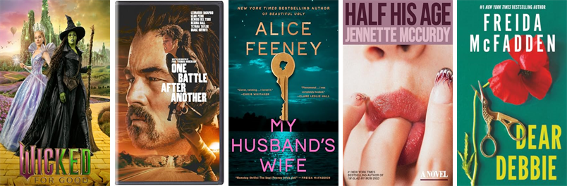 This week the Springfield Free Public Library has 79 new books and two new movies.  New items include Wicked. wowbrary.org/nu.aspx?p=6197…