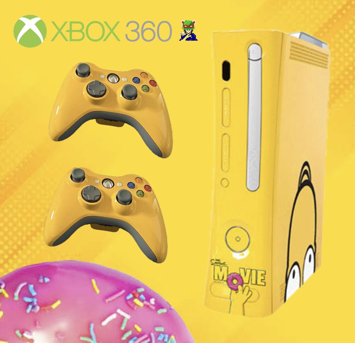 ColonelFalcon's tweet image. Doh yellow! 💛🩷💛

#gaming #GamingCommunity #Xbox360