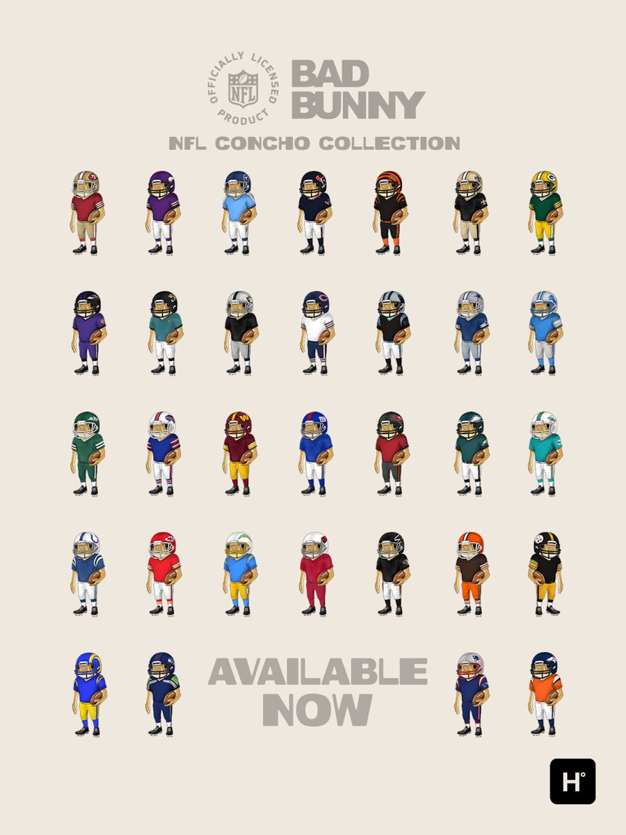 houseofheat's tweet image. OFFICIAL: Bad Bunny, NFL Unveil Merch Collection Ahead of Super Bowl LX 🏆

Details: hoh.news/oLeKELLQ