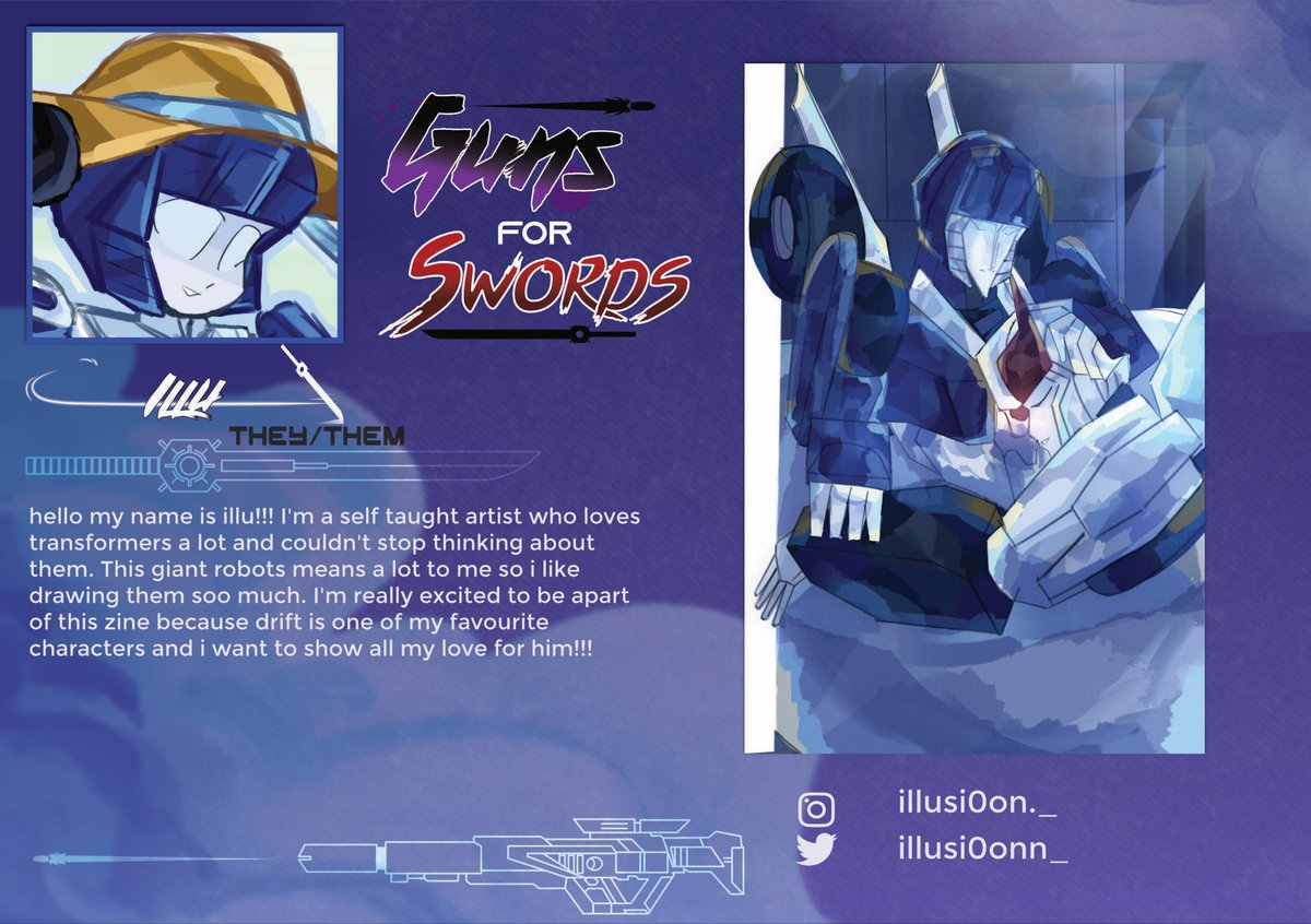 Guns For Swords 🔜 A Drift Fanzine! tweet media