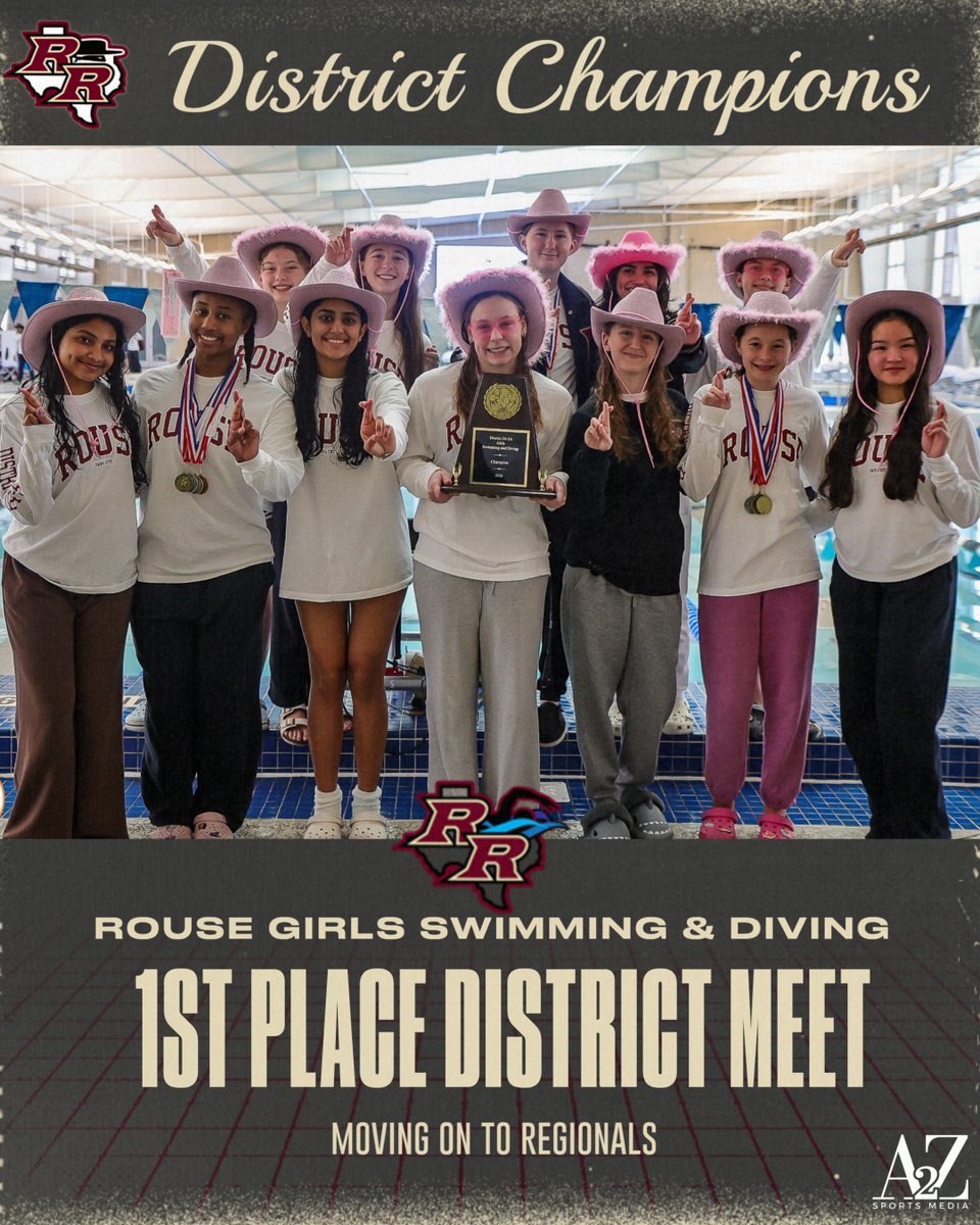A2ZSportsMedia's tweet photo. @RouseSwim Girls Team District Champions
@rouseswimming @rouseswimcoach
#1rouse https://t.co/ftHHmsi1qI