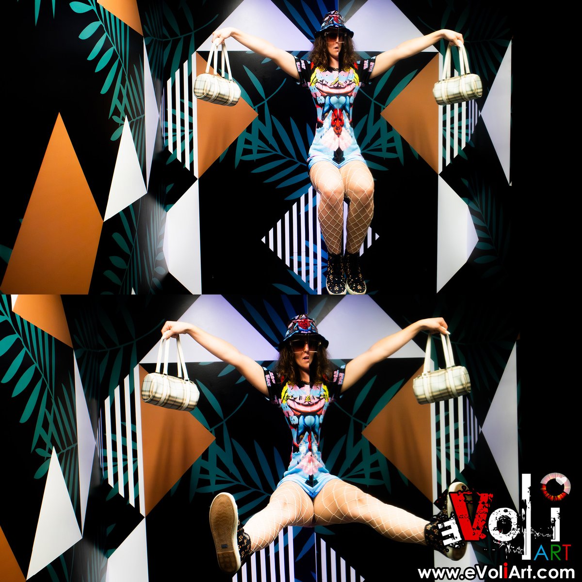 underlab's tweet image. 🎨When erotic art meets rap royalty.
@PrincessPoiised in “Come (Eat)” gear, painted against Miami's wildest backdrops.
Skirt, Tank, Dress, Bucket Hat—all part of the collection.
💻 Full gallery inside. bit.ly/AmandaPLZ-EVOL