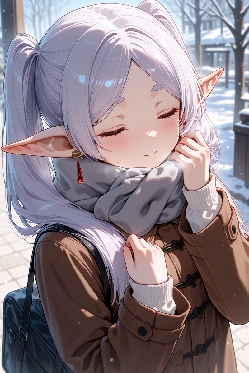 frieren with winter vibes

#frieren