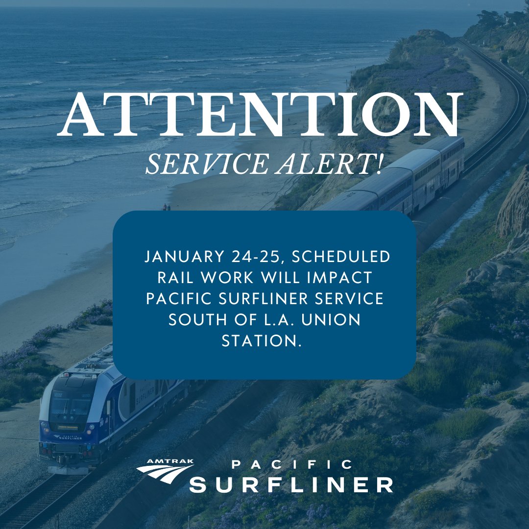 Pacific Surfliner tweet media